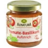 Bio Tomate-Basilikum Aufstrich 110G 2 Bio Tomate-Basilikum Aufstrich 110G -Lebensmittelgeschäft alnaturatom bas aufstrich