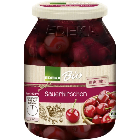 Bio Sauerkirschen Entsteint 360G 3 Bio Sauerkirschen Entsteint 360G