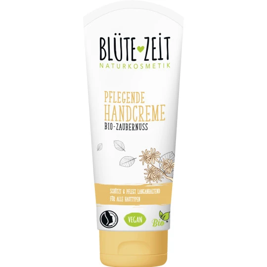 Pflegende Handcreme Bio-Zaubernuss 75ML 3 Pflegende Handcreme Bio-Zaubernuss 75ML