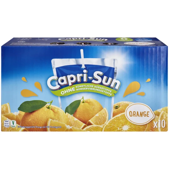Capri Sun Orange 10x 0,2L 3 Capri Sun Orange 10x 0,2L