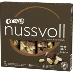 Nussvoll Erdnuss & Vollmilch 4ST 96G