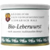 Erzeugergemeinschaft Schwäbisch Hall Bio-Leberwurst 200G -Lebensmittelgeschäft echt hllische bio leberwurst 200 g1