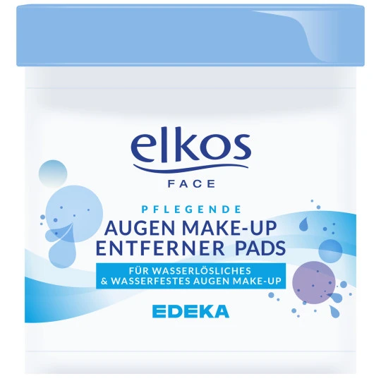 Elkos Augen Make-up Entferner Pads 100ST 3 Elkos Augen Make-up Entferner Pads 100ST