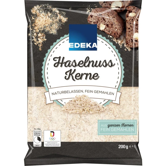 Haselnusskerne Naturbelassen, Fein Gemahlen 200G 3 Haselnusskerne Naturbelassen, Fein Gemahlen 200G