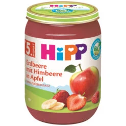 Hipp Bio Erdbeere Mit Himbeere In Apfel Ab Dem 5.Monat 190G