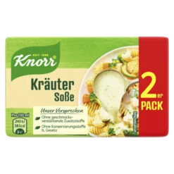 Knorr Kräuter Soße Ergibt 2x 250ML 58G