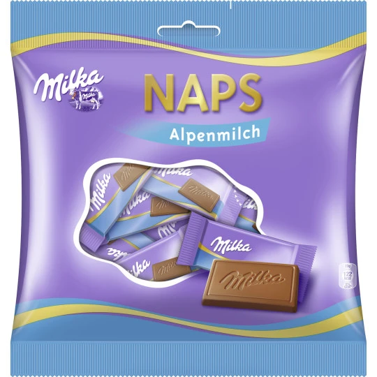 Naps Alpenmilch 119G 3 Naps Alpenmilch 119G