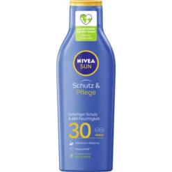 NIVEA Sun Schutz & Pflege Sonnenmilch LSF 30 250ML